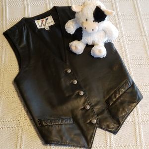 Vintage Wilson Leather Vest